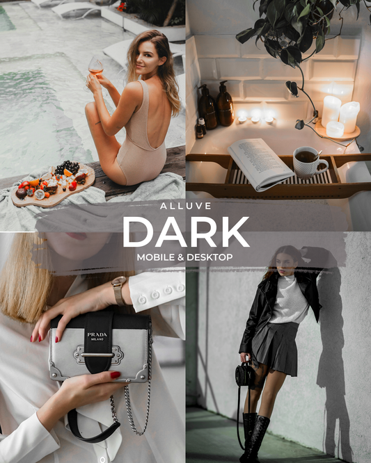 Dark Luxury Lightroom Preset Pack